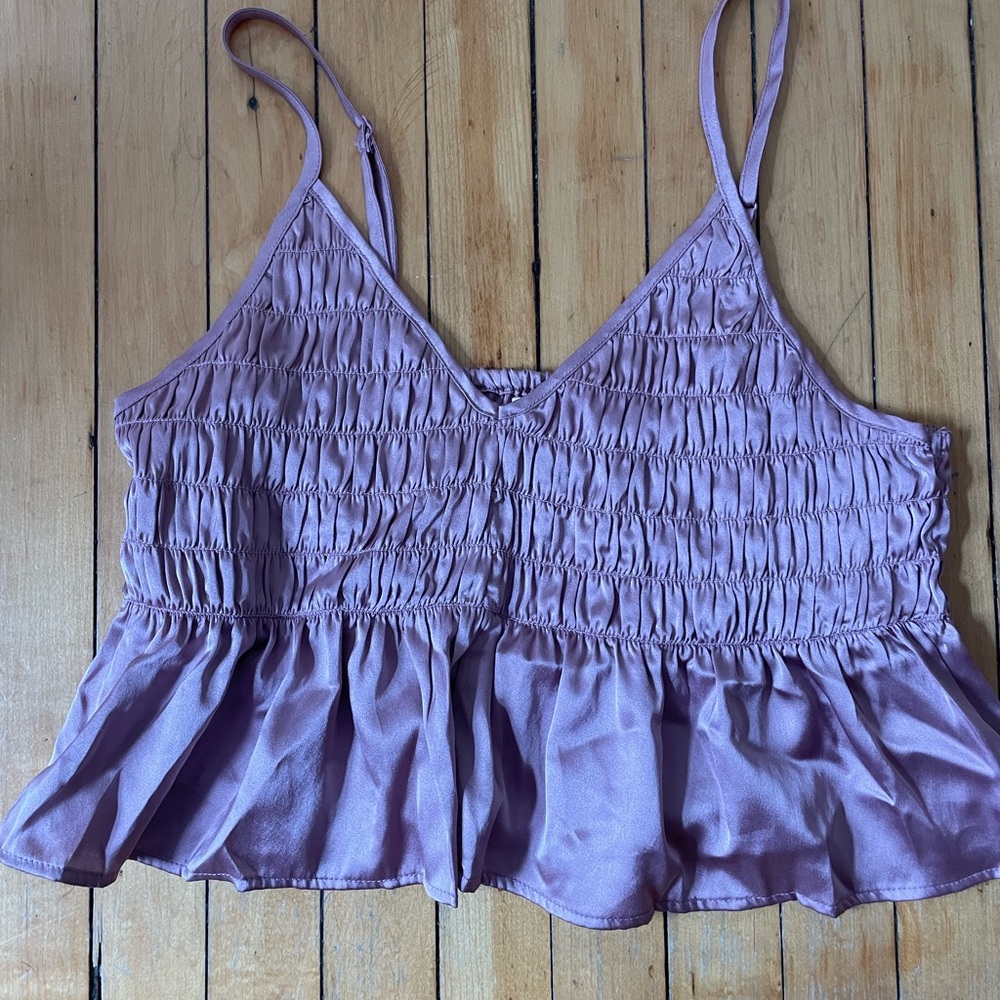 Urban Outfitters Pink Crop Top